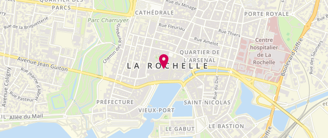 Plan de Darjeeling, 12 Rue du Temple, 17000 La Rochelle