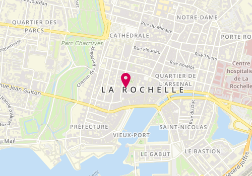Plan de Galeries Lafayette, 31-39 Rue du Palais, 17000 La Rochelle
