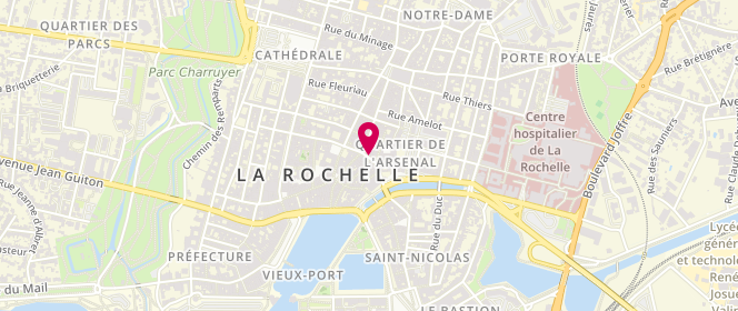 Plan de Le 10ème Elément, 1 Bis Rue de la Ferté, 17000 La Rochelle