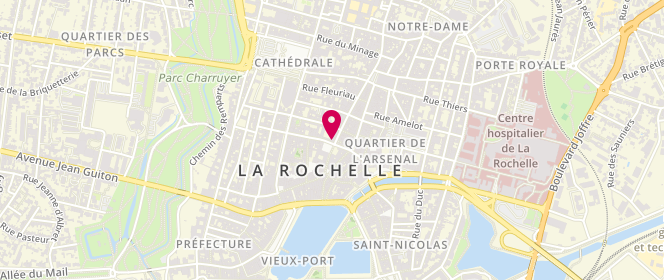 Plan de ZAPA la Rochelle, 2 Rue Dupaty, 17000 La Rochelle