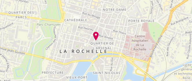 Plan de Napapijri la Rochelle, 26 Rue des Merciers, 17000 La Rochelle