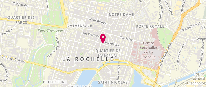 Plan de H&M, 40 Rue des Merciers, 17000 La Rochelle