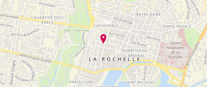 Plan de L'Appartement, 13 Rue Chaudrier, 17000 La Rochelle