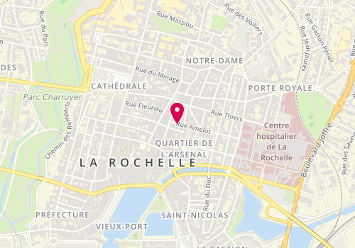 Plan de J'vais le Dire à Papa, 6 Rue Amelot, 17000 La Rochelle