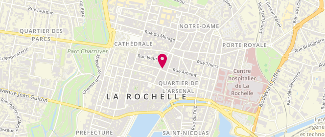 Plan de Lazzara, 26 Rue Saint-Yon, 17000 La Rochelle
