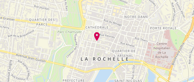 Plan de Agora, 12 Rue Chaudrier, 17000 La Rochelle