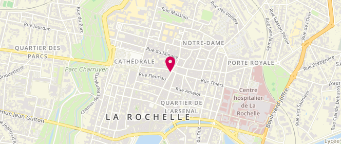 Plan de La Fée Maraboutée, 57 Rue Saint-Yon, 17000 La Rochelle