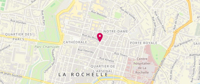 Plan de Le Comptoir Irlandais, La
15 Rue Pas du Minage, 17000 La Rochelle