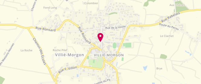 Plan de Mel'oman, 102 Rue Pasteur, 69910 Villié-Morgon