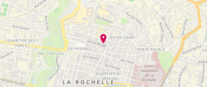 Plan de Damart, 8 Rue du Minage, 17000 La Rochelle
