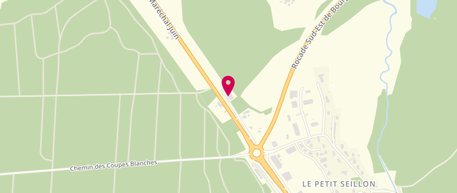 Plan de La Maison du Golfeur - Eurogolf Bourg en Bresse, 235 impasse du Bois de la Garde, 01250 Montagnat