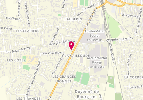 Plan de Atypic Boutic, 120 avenue de Lyon, 01960 Péronnas