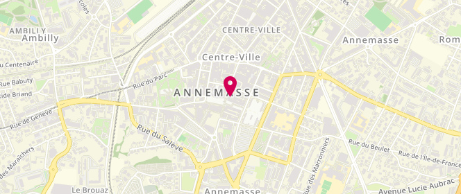 Plan de Antonelle Annemasse, 4 Rue du Commerce, 74100 Annemasse