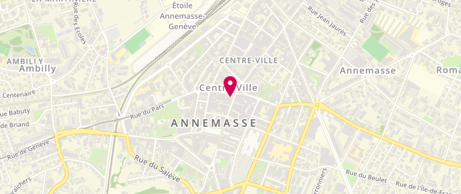 Plan de Camaieu, 15 Rue du Commerce, 74100 Annemasse
