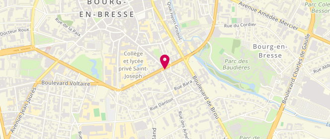 Plan de Tel k'Elle, 64 Boulevard de Brou, 01000 Bourg-en-Bresse