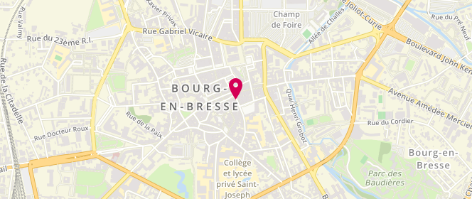 Plan de Dessous Dessus, 6 Rue Samaritaine, 01000 Bourg-en-Bresse
