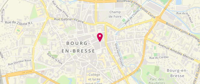 Plan de Infinities Blb, 6 Rue Bernard, 01000 Bourg-en-Bresse