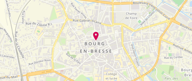 Plan de Le Dressing, 18 Rue Bichat, 01000 Bourg-en-Bresse