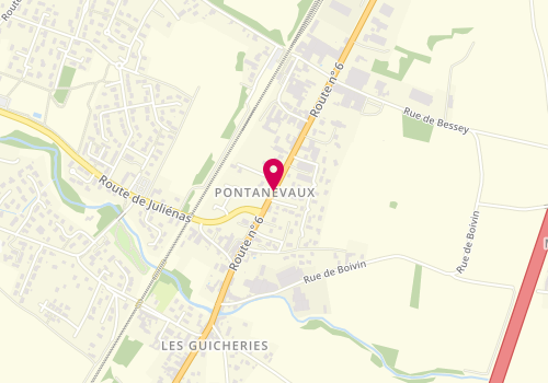 Plan de Promod, Centre Commercial Les Bouchardes Route Nationale 6, 71570 Chaintré