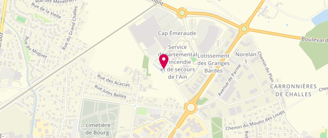 Plan de Promod, Avenue Capitaine Dhonne
Avenue Amedee Mercier, 01000 Bourg-en-Bresse
