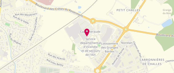 Plan de Cayenne, 1380 Boulevard des Crêtes du Revermont, 01000 Bourg-en-Bresse