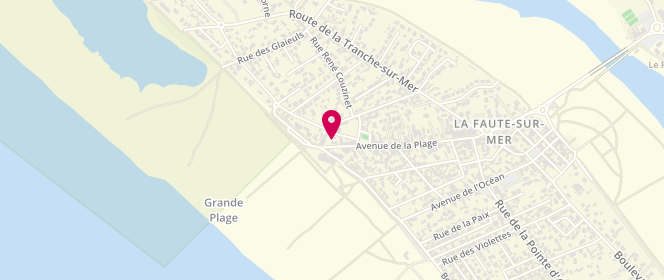 Plan de Babou'sol, 54 avenue de la Plage, 85460 L'Aiguillon-la-Presqu'île