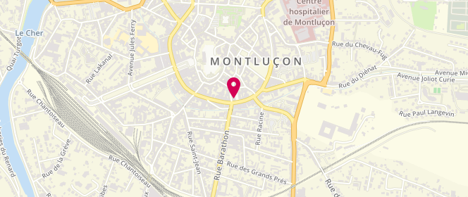 Plan de MC2, 2 Rue Arago, 03100 Montluçon
