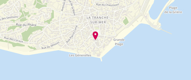 Plan de DUBEYLE Maurice, 44 avenue de la Plage, 85360 La Tranche-sur-Mer