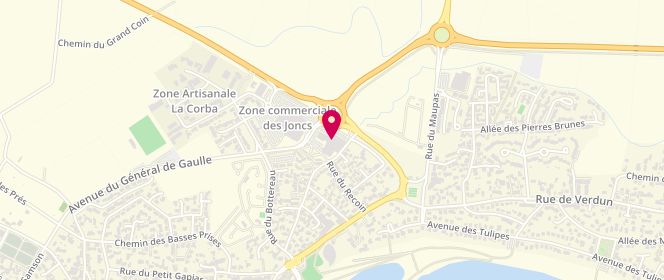 Plan de Gérald B. Boutique, Espace Commerciale Les Joncs
17 Route de la Forêt Noire, 85360 La Tranche-sur-Mer