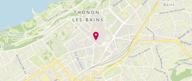 Plan de Calzedonia, 19 Grande Rue, 74200 Thonon-les-Bains