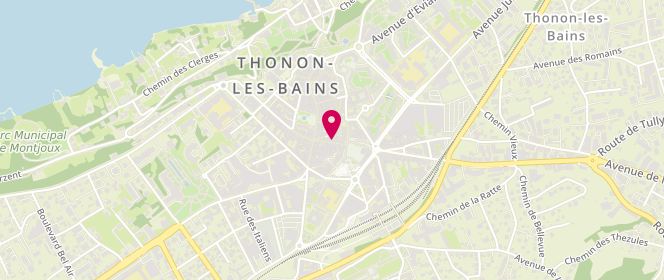 Plan de Rougegorge, 16 Rue des Arts 0 0, 74200 Thonon-les-Bains