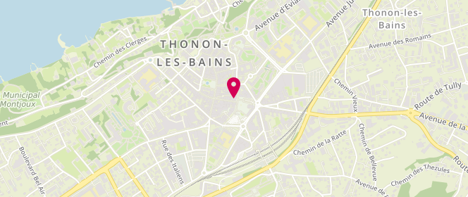Plan de Jules Thonon-les-Bains, 18 Rue des Arts, 74200 Thonon-les-Bains