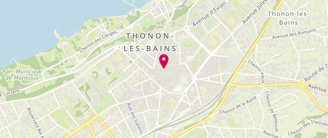 Plan de Pimkie, 20 Grande Rue, 74200 Thonon-les-Bains