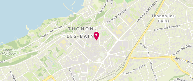 Plan de Dress'Ing, 15 Rue Chante Coq, 74200 Thonon-les-Bains