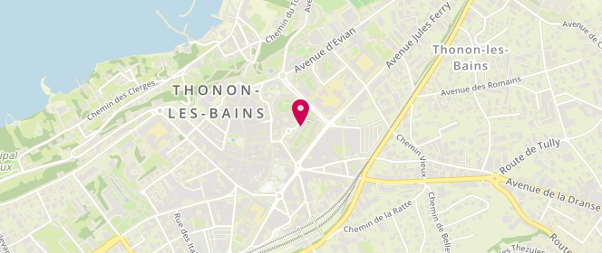 Plan de Bisou Magique, 6 place du Marché, 74200 Thonon-les-Bains