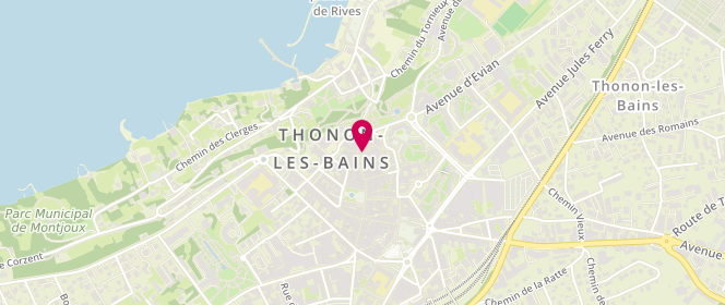 Plan de Mes P'tites Envies, 67 Grande Rue, 74200 Thonon-les-Bains