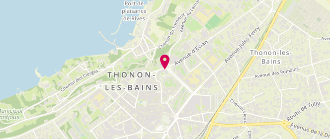 Plan de Andréa, 3 Rue des Ursules, 74200 Thonon-les-Bains