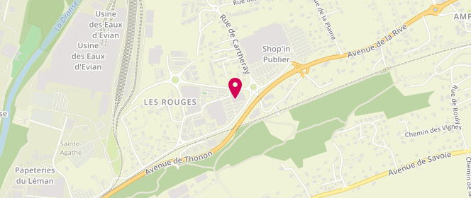 Plan de Bébé 9, Rue Vignes Rouges Zone d'Aménagement Concerté Du
Rue du Cartheray, 74500 Publier