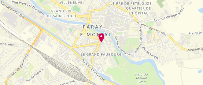 Plan de Mariguy, 25 Rue des 2 Ponts, 71600 Paray-le-Monial