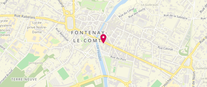 Plan de Cache-Cache, 10 Rue de la République, 85200 Fontenay-le-Comte