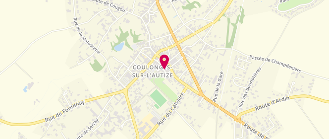 Plan de Mûcha Coulonges, 3 Rue du Minage, 79160 Coulonges-sur-l'Autize