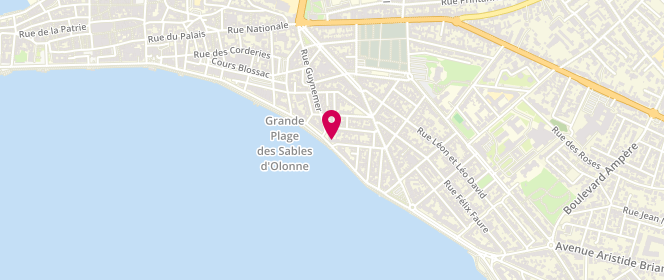 Plan de Bahia Surf Shop, 42 Rue des Remparts, 85100 Les Sables-d'Olonne