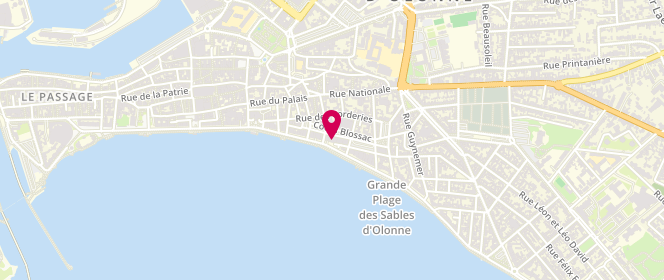Plan de EIRL Les Filles Etc, 48 promenade Georges Clemenceau, 85100 Les Sables-d'Olonne