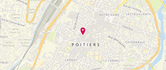 Plan de Lys.a, 51 Rue Gambetta, 86000 Poitiers