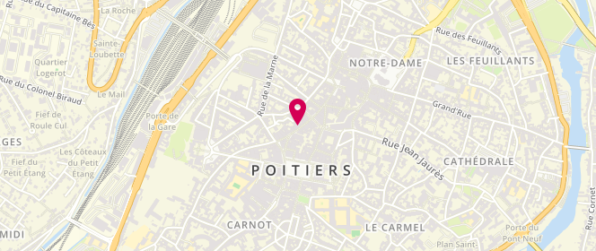 Plan de Un Jour Ailleurs, 50 Rue Gambetta, 86000 Poitiers