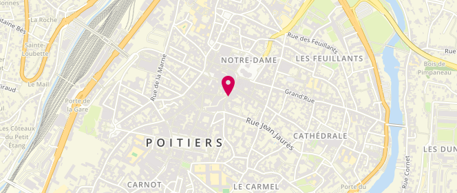 Plan de Phildar, 29 Rue du Marché Notre Dame, 86000 Poitiers