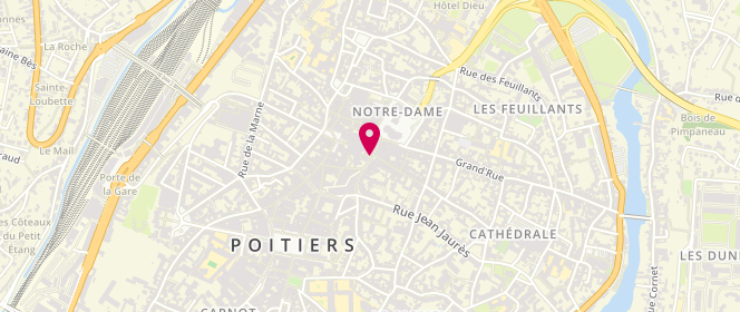 Plan de Cyrillus, 14 Rue du Marché Notre Dame, 86000 Poitiers
