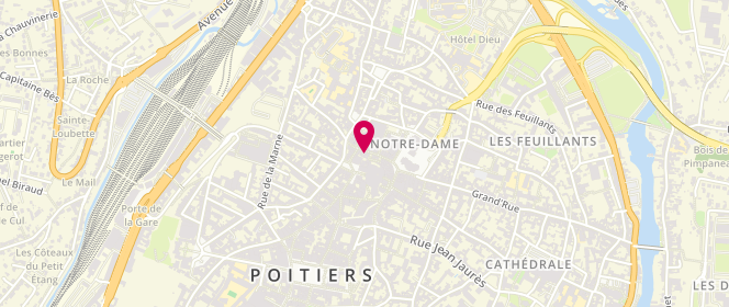 Plan de Des Petits Hauts, Grand
10 Rue de la Regratterie, 86000 Poitiers