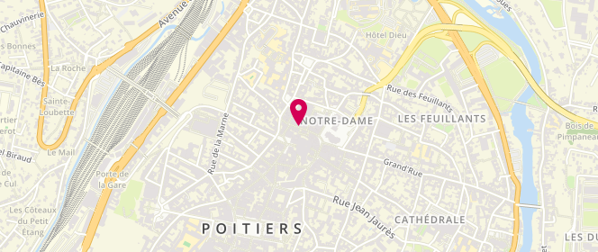 Plan de MAT DE MISAINE, 9 Rue de la Regratterie, 86000 Poitiers