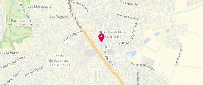 Plan de Dans Ma Valise, 26 Rue de l'Église, 85470 Bretignolles-sur-Mer